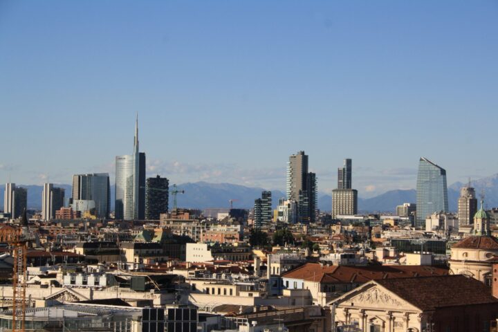 Veduta di Milano